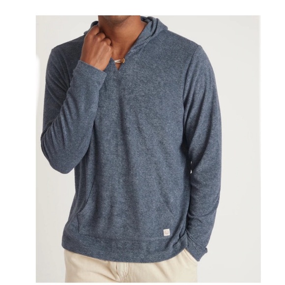 Men’s Marine Layer Baja style hoodie - Picture 3 of 11